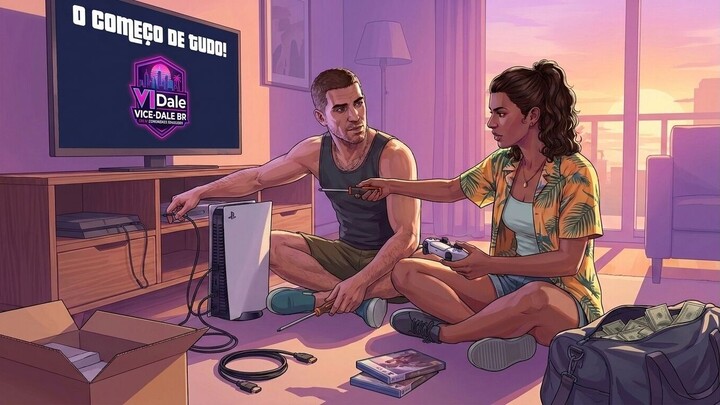 MONTANDO MEU SETUP PARA O GTA 6! (PS5 + Cockpit)