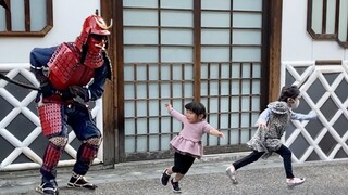 SAMURAI MANNEQUIN PRANK in JAPAN #01-04 compilation / Asakusa Tokyo