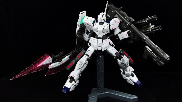 [Model Play Magic Chat] Another unicorn (underlined) Bandai RG fully equipped unicorn final battle v