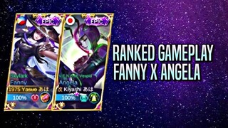 Fanny X Angela | RANKED GAMEPLAY | Road to 20k Subscribers!!!