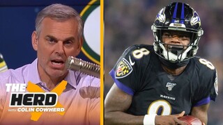 The Herd | Colin says Lamar Jackson get enough credit for carrying the Ravens to the Super Bowl