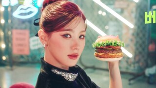 【GIDLE】السفيرة الجديدة لبرغر 2024! فرقة الفتيات العاشقات للطعام راضية تمامًا!