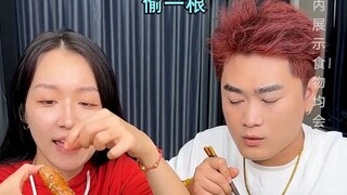 #Sosisnya enak sekali sampai Binbin tidak bisa menahannya, jadi aku akan memasang perangkap untuknya
