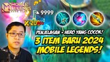 PENJELASAN 3 ITEM BARU MOBILE LEGENDS 2024❗PENJELASAN ITEM SKY PIERCER, WISHING LANTERN, MALEFIC GUN