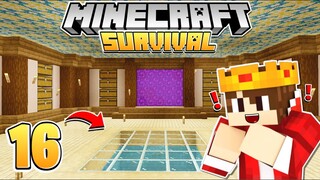 UNDERGROUND STORAGE ROOM + AQUARIUM | Minecraft Survival Let’s Play | EP16 | [TAGALOG]
