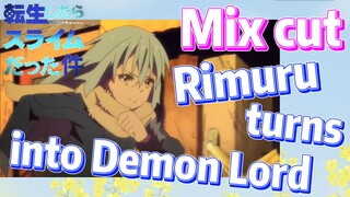 [Slime]Mix Cut |  Rimuru turns into Demon Lord