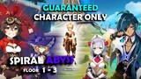 F2P Basic Character Spiral Abyss AR 20 - Genshin Impact Indonesia