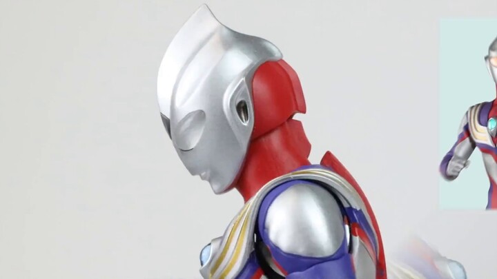 [Yingjiao Room] How does a toy attract players? Bandai SHF real bone sculpture Tiga Ultraman composi