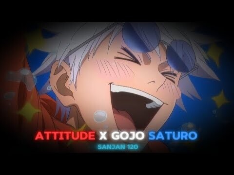 Gojo Satoru - ATTITUDE Hindi [Amv/ Edit] 4K!