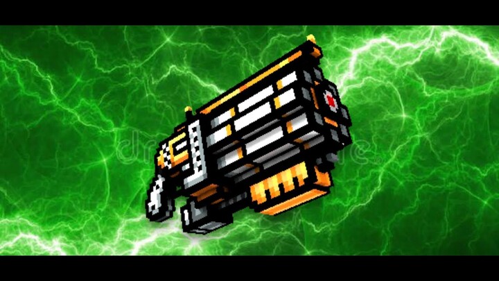 Pixel Gun 3d Review vũ khí Minigun Shotgun