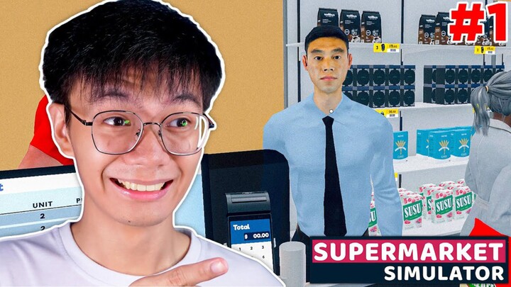 Supermarket Simulator #1 | NAG BUKAS AKO NG TINDAHAN