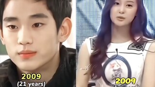 <金秀贤&金智媛>不得不说双金夫妇太配了颜值变化都同步，但是2024年才是绝配耶