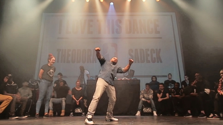 Popping几何学大师Sadeck神乎其技能量流逻辑Freestyle炸得Waydi冲镜头