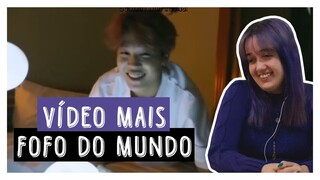 REAGINDO À 'VÍDEO DO JIMIN PARA ASSISTIR QUANDO ESTIVER TRISTE" #SEMANABTS