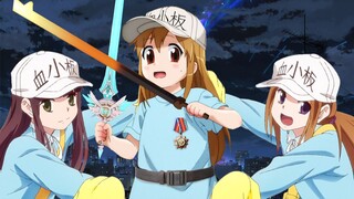 Hataraku Saibou dengan iklan klasik