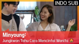 Minyoung: Jungkwon Tahu Cara Mencintai Wanita 😍 #EXchange 🇮🇩INDOSUB🇮🇩