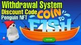 Coin to Fish Discount Code | How To Cash Out | I Got Penguin NFT from Roulette! (Tagalog)