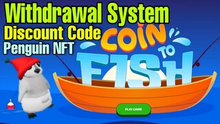Coin to Fish Discount Code | How To Cash Out | I Got Penguin NFT from Roulette! (Tagalog)
