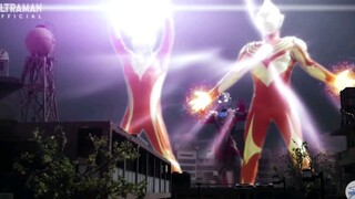 Ultraman Zeta Episode 22 (24), super cool special effects! Real super powers! Tiga Dyna Gaia!
