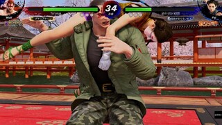 バーチャファイター eスポーツ　龍武帝ウルフvs爆焔神パイ　冴島衣装でぶん投げる　Virtua Fighter esports