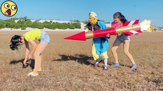 Best Funny Video 2021 🤣 😂 Top New Comedy Video - Cười Sảng Khoái | Episode 214