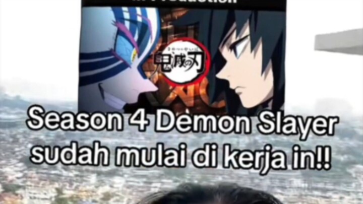 Demon slayer season 4 dah mulai di kerja in!!