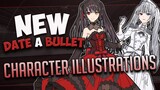 NEW DATE A BULLET Character Illustrations