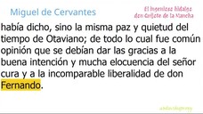 Miguel de Cervantes - El Ingenioso Hidalgo Don Quijote de la Mancha 5/10