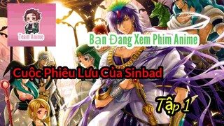 Cuộc phiêu lưu của sinbad - tập 1