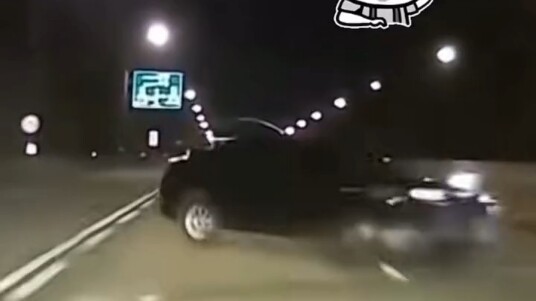Both cars panicked.