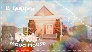 Roblox Bloxburg - No Gamepass Blush Mood House  - Minami Oroi