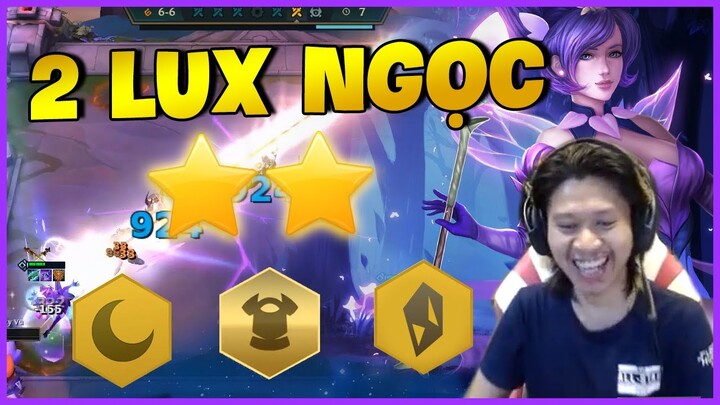 4 NGỌC 2 NGUYỆT TỘC | 2 LUX NGỌC 2 SAO CÂN HẾT TEAM ĐỊCH!!!  | QTV