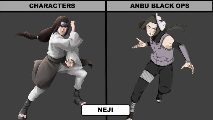 NARUTO CHARACTERS AS ANBU BLACK OPS | AnimeData PH