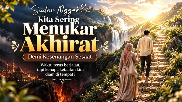 Sadar Nggak? Kita Sering Menukar Akhirat Demi Kesenangan Sesaat