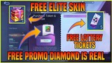 Free Promo Diamonds Are Real | Free Double 11 Lottery Tickets & Free Elite Skin | MLBB