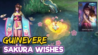 GUINEVERE SAKURA WISHES | NEW SPECIAL SKIN | MOBILE LEGENDS