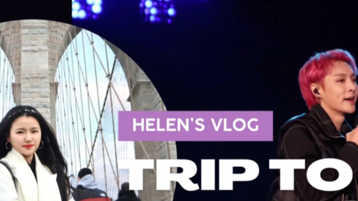 [Vlog của Ha Lin] Bay từ Waterloo/Toronto đến New York chỉ để gặp Zhang Yixing? Hát và nhảy trên sân