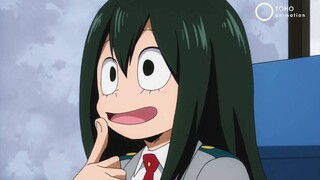 [Meniru suara Asui Tsuyu] Dengar Tsuyu nyanyi lagu "Renai Circulation".