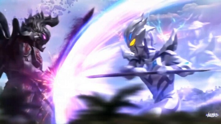 Trích đoạn tập 7 “Ultraman Galaxy Fight 4”: Ultraman Zero đối đầu với Ampere Starman [AI]