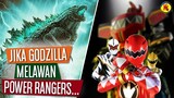 POWER RANGERS MINTA AMPUN!? | APA JADINYA JIKA GODZILLA MELAWAN POWER RANGERS