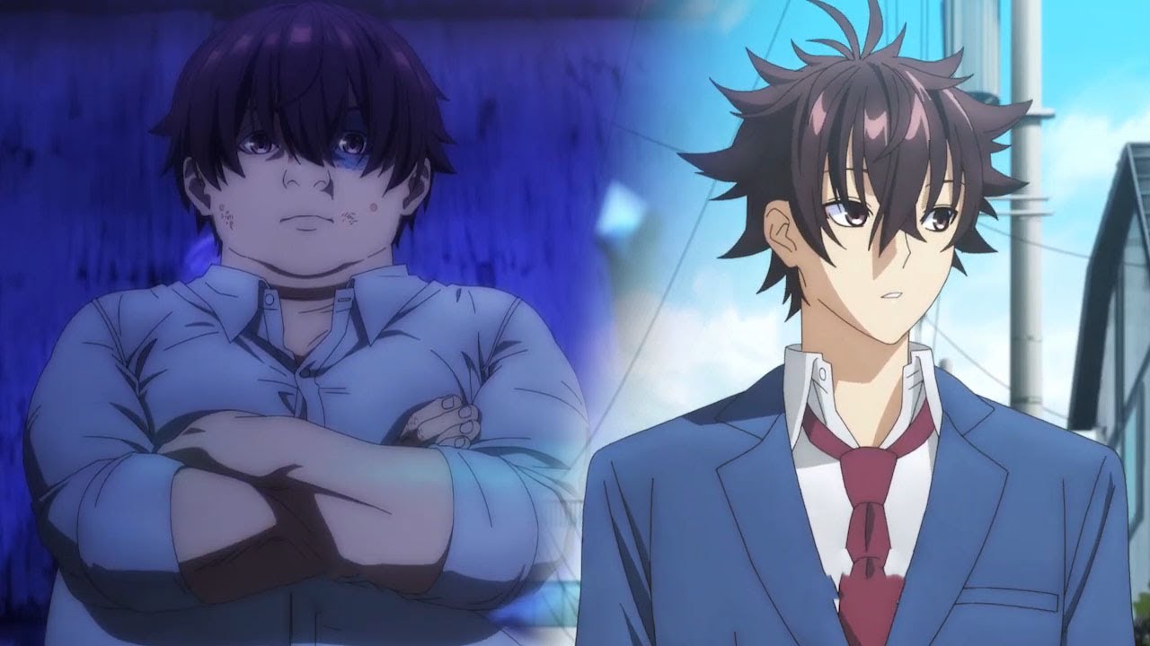 Yuuya TRANSFORM to a Handsome Fit Boy from being fat | I Got a Cheat Skill  in Another World Ep 1 - BiliBili