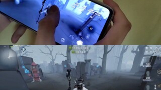 疯眼玩家屏幕外的手
