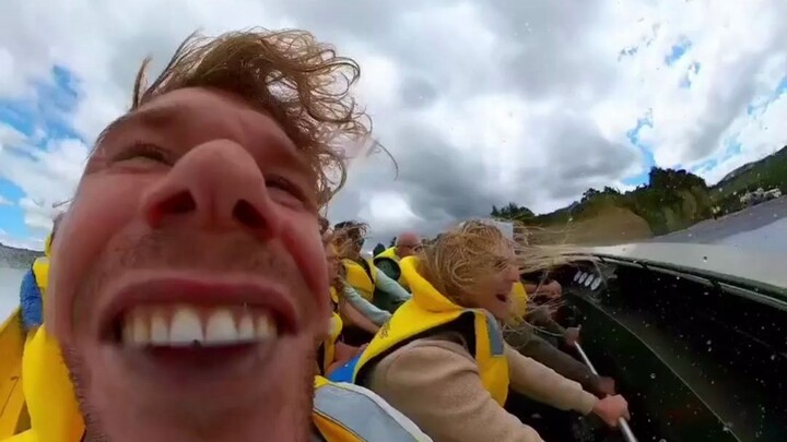 You really know how to have fun, kid!