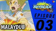 [S3.E03] Beyblade Burst : Turbo | Malay Dub