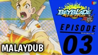 [S3.E03] Beyblade Burst : Turbo | Malay Dub