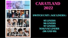 CARATLAND 2022 - SWITCH/REVERSE UNIT COMPILATION (SEVENTEEN)