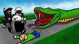 วิ่งหนีงูยักษ์ - Escape A Giant Snake Obby Roblox