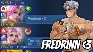 MATCHING SKIN WITH FREDRINN PLAYER | NEW BUILD FOR ESTES 2024 | SOLO RANKED | Mobile Legends