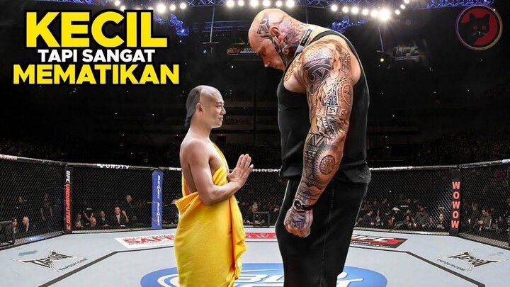 Juara Tinju Dunia Bertubuh Kekar Tidak Tahu Bahwa Pria Mungil ini Master kungfu