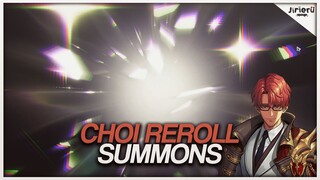 CRAZY TRIPLE SSR REROLL FOR CHOI! | Solo Leveling: Arise